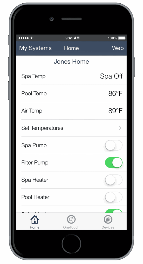 swimming pool automation