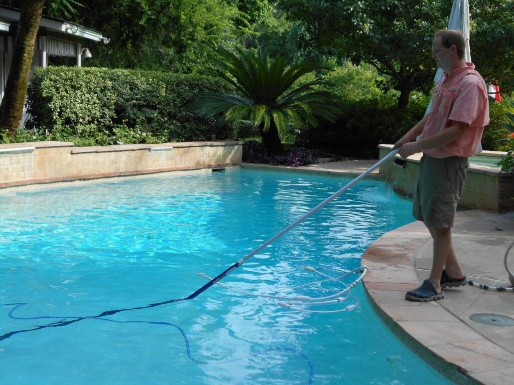 Friends Wood Pool Cleaning