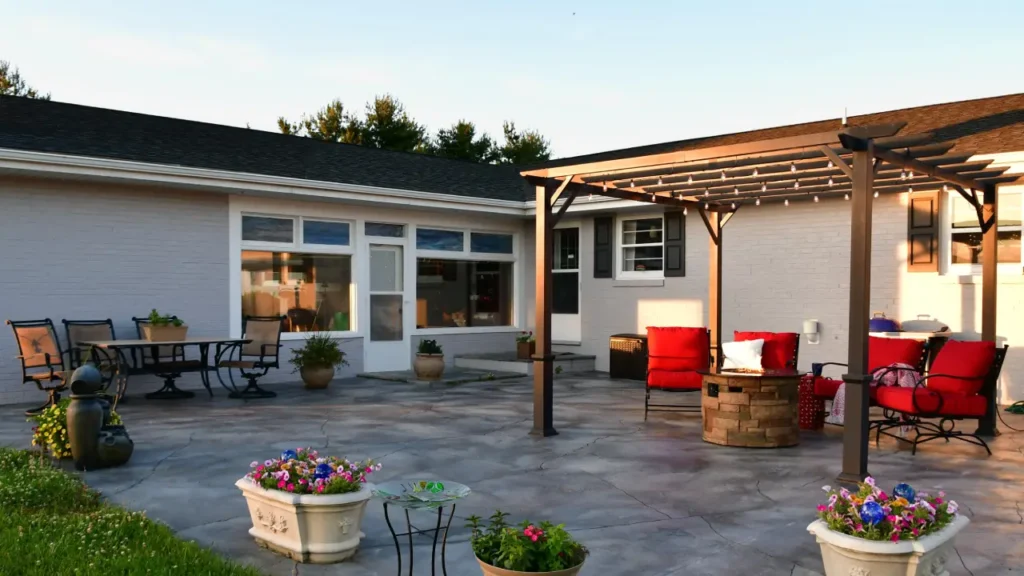 pergola for backyard living