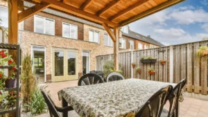 houston home with patio extension